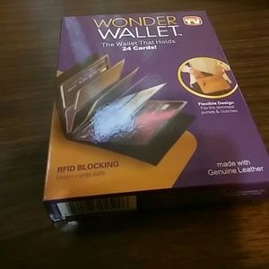 As seen on tv wonder wallet with rfid